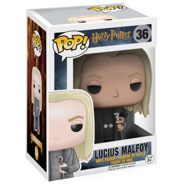 Pop Figurine Pop Lucius Malfoy (Harry Potter) Figurine in box