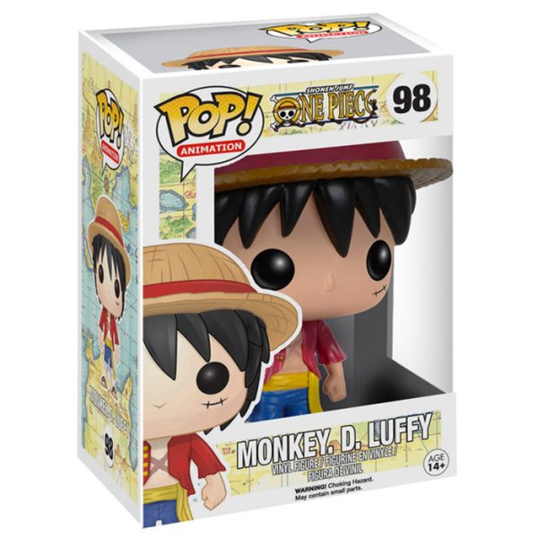 Pop Figurine Pop Monkey D. Luffy (One Piece) Figurine in box