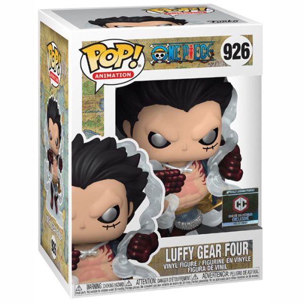 Pop Figurine Pop Luffy Gear Four (One Piece) Figurine in box