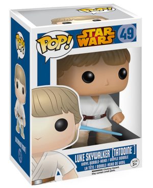 Pop Figurine Pop Luke Skywalker Tatooine (Star Wars) Figurine in box