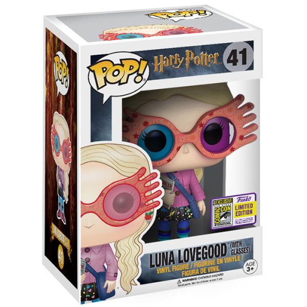 Pop Figurine Pop Luna Lovegood avec lunettes (Harry Potter) Figurine in box