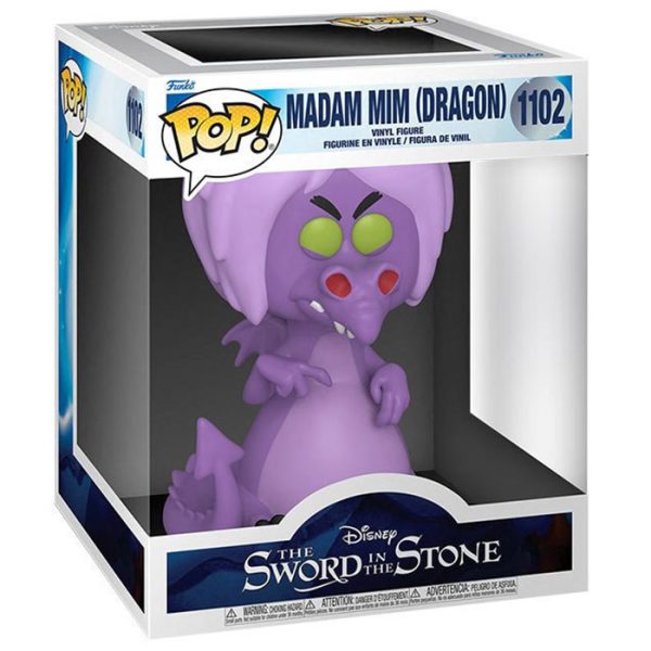 Pop Figurine Pop Madam Mim en Dragon (Merlin l'Enchanteur) Figurine in box