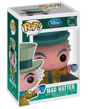 Pop Figurine Pop Mad Hatter (Alice Au Pays Des Merveilles) Figurine in box