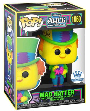 Pop Figurine Pop Mad Hatter black light (Alice Au Pays Des Merveilles) Figurine in box