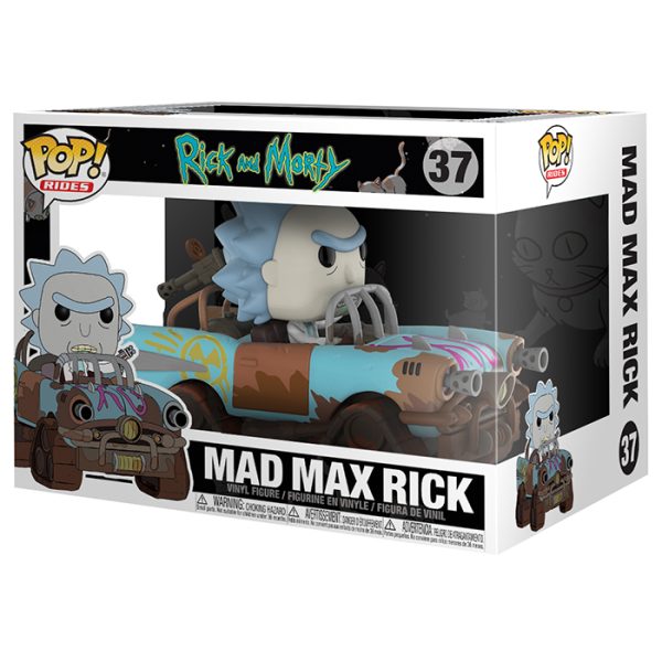 Pop Figurine Pop Mad Max Rick (Rick and Morty) Figurine in box
