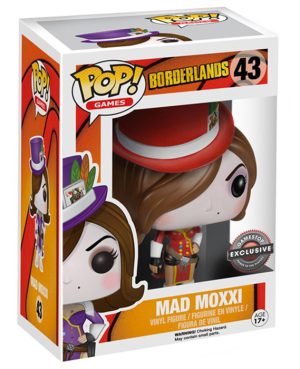 Pop Figurine Pop Mad Moxxi en rouge (Borderlands) Figurine in box