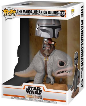 Pop Figurine Pop The Mandalorian on Blurrg (Star Wars The Mandalorian) Figurine in box