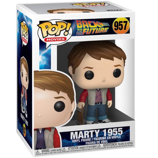 Pop Figurine Pop Marty 1955 (Retour Vers Le Futur) Figurine in box