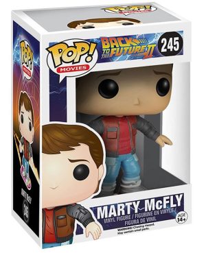 Pop Figurine Pop Marty McFly avec hoverboard (Retour Vers Le Futur) Figurine in box