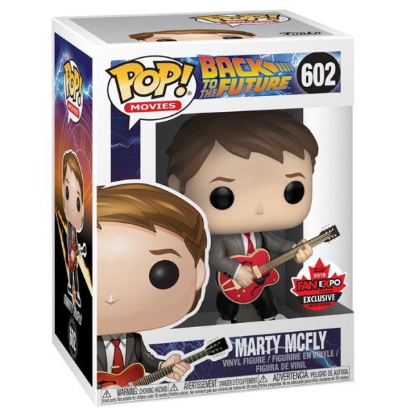 Pop Figurine Pop Marty McFly avec guitare (Retour Vers Le Futur) Figurine in box