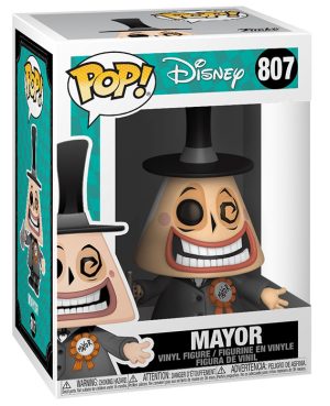 Pop Figurine Pop Mayor with megaphone (L'Etrange No?l De Monsieur Jack) Figurine in box