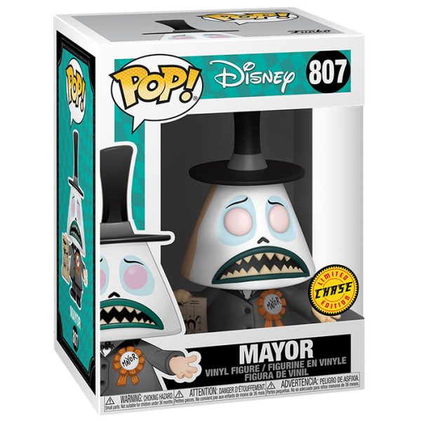 Pop Figurine Pop Mayor chase (L'Etrange No?l De Monsieur Jack) Figurine in box