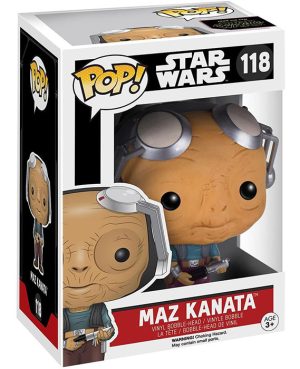 Pop Figurine Pop Maz Kanata avec lunettes sur la t?te (Star Wars) Figurine in box