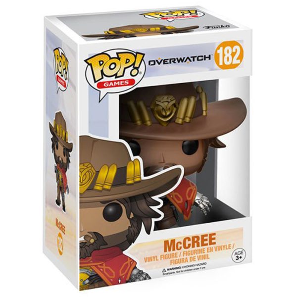 Pop Figurine Pop McCree (Overwatch) Figurine in box