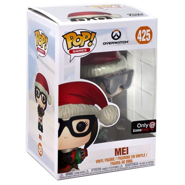 Pop Figurine Pop Mei Christmas (Overwatch) Figurine in box
