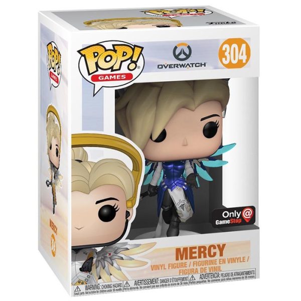 Pop Figurine Pop Mercy version cobalt (Overwatch) Figurine in box