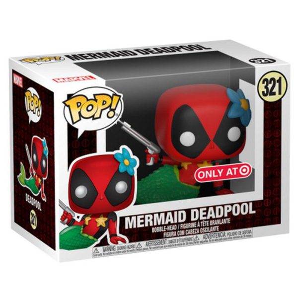 Pop Figurine Pop Mermaid Deadpool (Deadpool) Figurine in box
