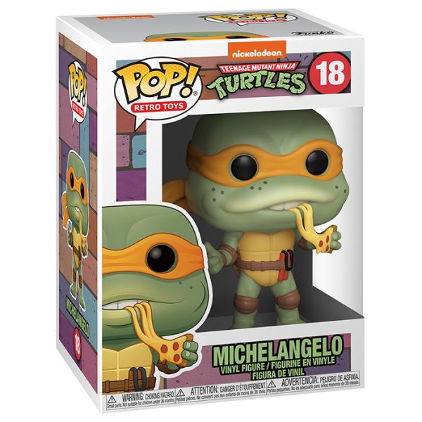 Pop Figurine Pop Michelangelo (Teenage Mutant Ninja Turtles) Figurine in box