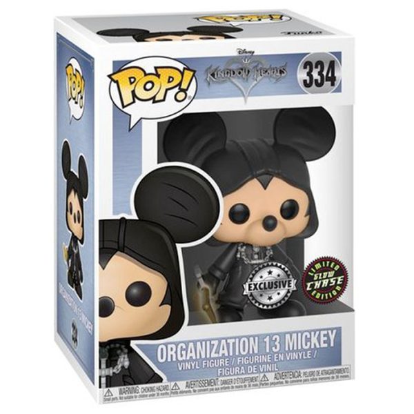 Pop Figurine Pop Mickey organization 13 chase glow in the dark (Kingdom Hearts) Figurine in box