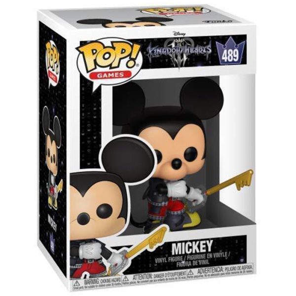 Pop Figurine Pop Mickey Kingdom Hearts 3 (Kingdom Hearts) Figurine in box
