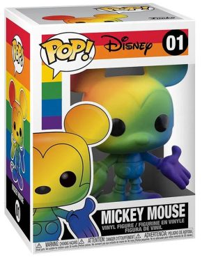 Pop Figurine Pop Mickey Mouse Pride (Disney) Figurine in box