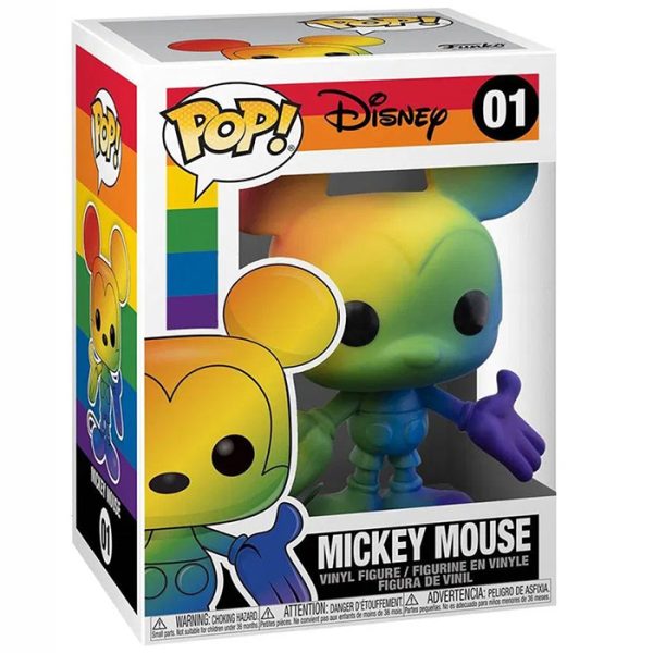 Pop Figurine Pop Mickey Mouse Pride (Disney) Figurine in box