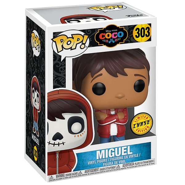 Pop Figurine Pop Miguel chase (Coco) Figurine in box