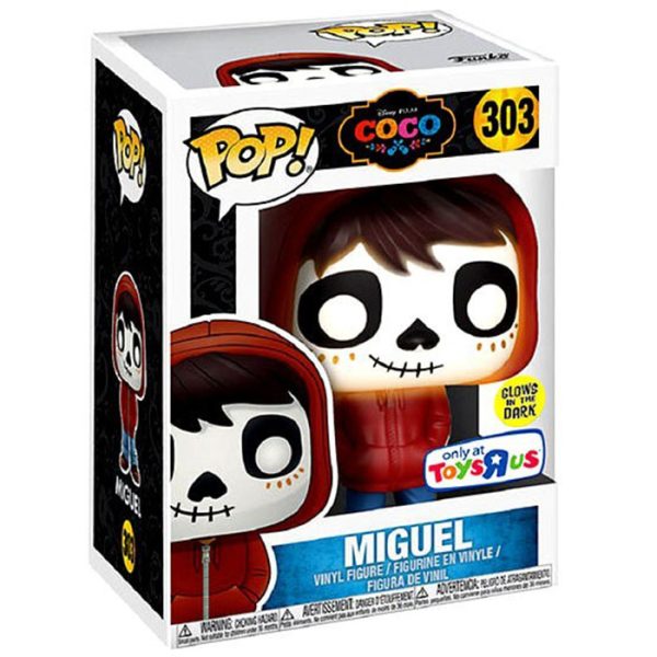 Pop Figurine Pop Miguel glow in the dark (Coco) Figurine in box