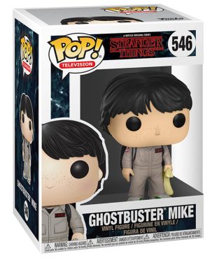 Pop Figurine Pop Ghostbuster Mike (Stranger Things) Figurine in box