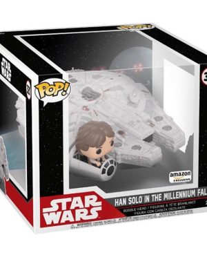 Pop Figurine Pop Han Solo in the Millennium Falcon (Star Wars) Figurine in box