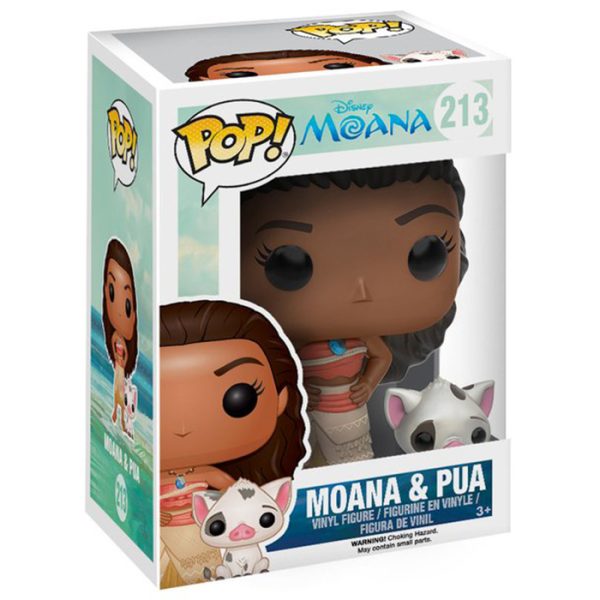 Pop Figurine Pop Moana et Pua (Moana) Figurine in box
