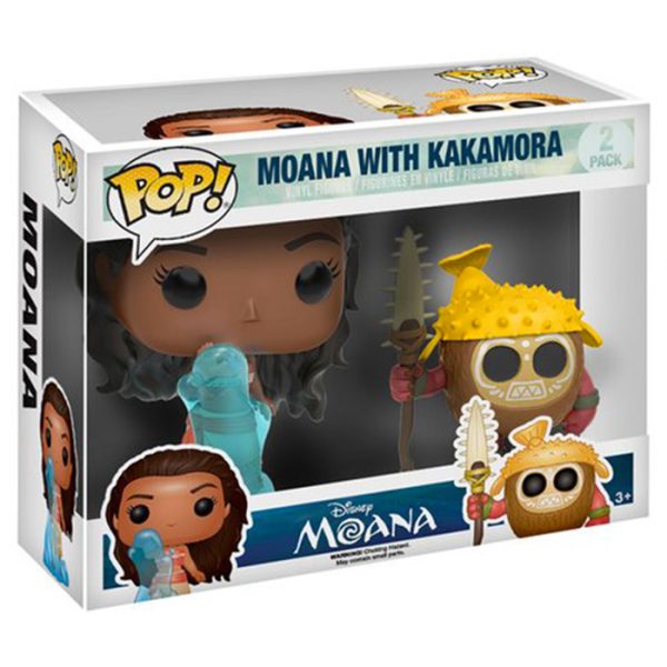 Pop Figurine Pop Moana avec Kakamora (Moana) Figurine in box