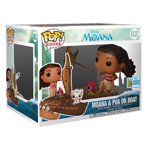 Pop Figurines Pop Moana & Pua on Boat (Moana) Figurine in box