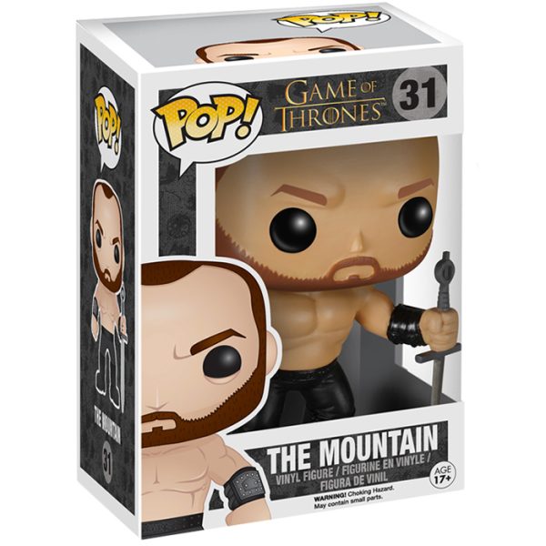 Pop Figurine Pop The Mountain (Game Of Thrones) Figurine in box