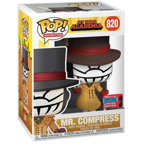 Pop Figurine Pop Mr Compress (My Hero Academia) Figurine in box