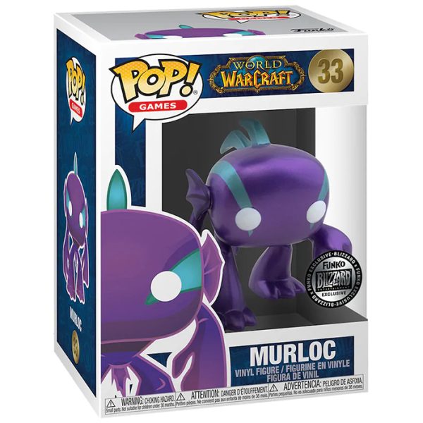 Pop Figurine Pop Murloc violet (World Of Warcraft) Figurine in box