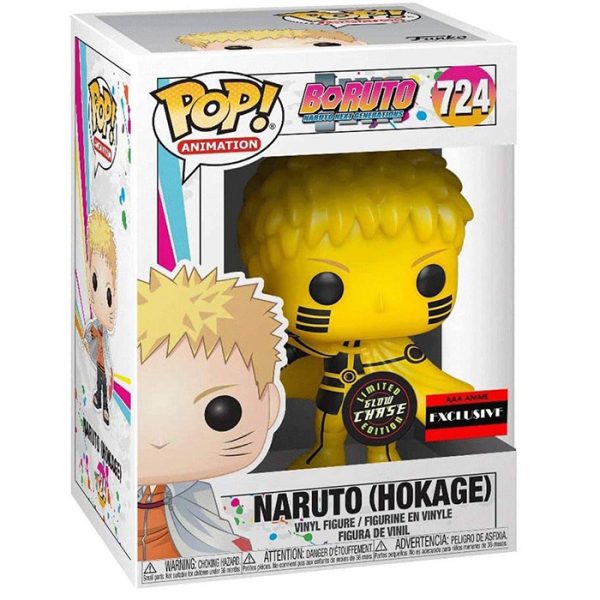 Pop Figurine Pop Naruto Hokage glows in the dark (Boruto) Figurine in box