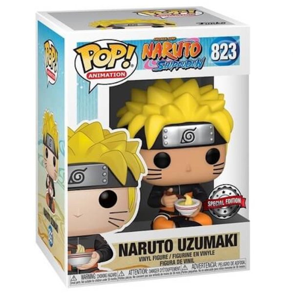 Pop Figurine Pop Naruto Uzumaki with noodles (Naruto Shippuden) Figurine in box
