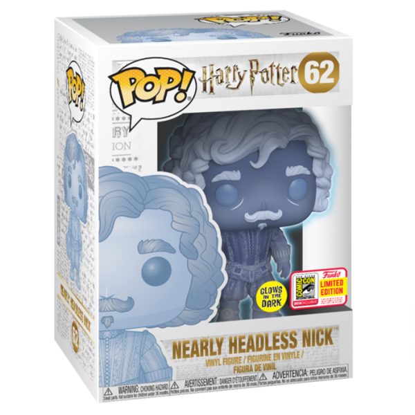 Pop Figurine Pop Nearly Headless Nick glow in the dark (Harry Potter) Figurine in box