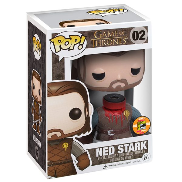 Pop Figurine Pop Ned Stark avec t?te coup?e (Game Of Thrones) Figurine in box