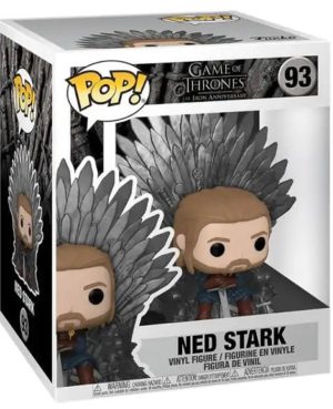 Pop Figurine Pop Ned Stark on Iron Throne (Game Of Thrones) Figurine in box