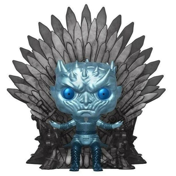 Figurine Pop Night King on Iron Throne chrome (Game Of Thrones)