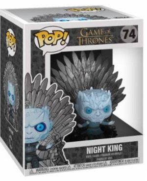 Pop Figurine Pop Night King on Iron Throne (Game Of Thrones) Figurine in box