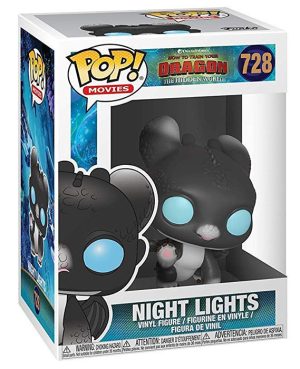 Pop Figurine Pop Night Lights noir (How To Train Your Dragon The Hidden World) Figurine in box