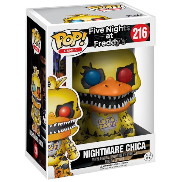 Pop Figurine Pop Nightmare Chica (Five Nights At Freddy's) Figurine in box