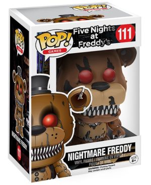 Pop Figurine Pop Nightmare Freddy (Five Nights At Freddy's) Figurine in box