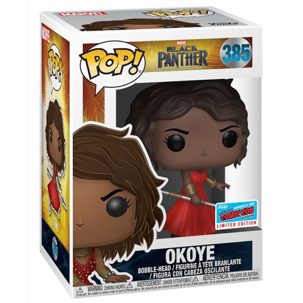 Pop Figurine Pop Okoye (Black Panther) Figurine in box