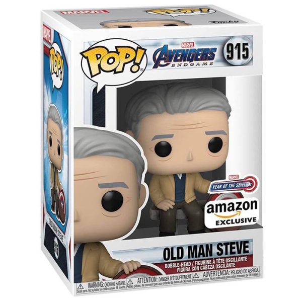 Pop Figurine Pop Old Man Steeve (Avengers Endgame) Figurine in box