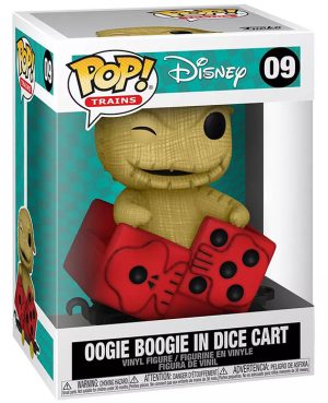 Pop Figurine Pop Oogie Boogie in Dice Cart (L'Etrange No?l De Monsieur Jack) Figurine in box