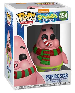 Pop Figurine Pop Patrick Star No?l (Spongebob Squarepants) Figurine in box